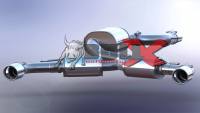 BULL-X Exhausts produziert Abgas...