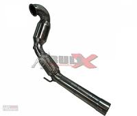 Die Bull-X Downpipe ist am Einga...
